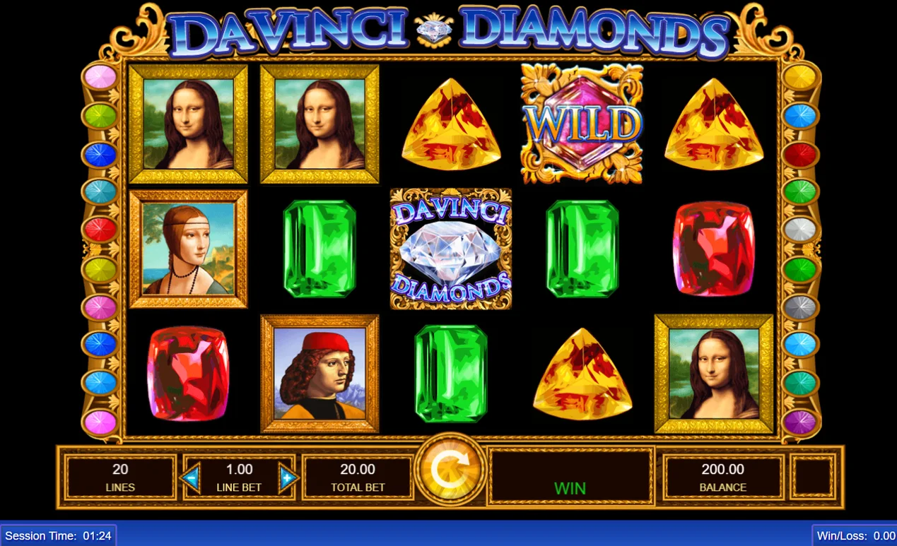 Da Vinci Diamonds artwork
