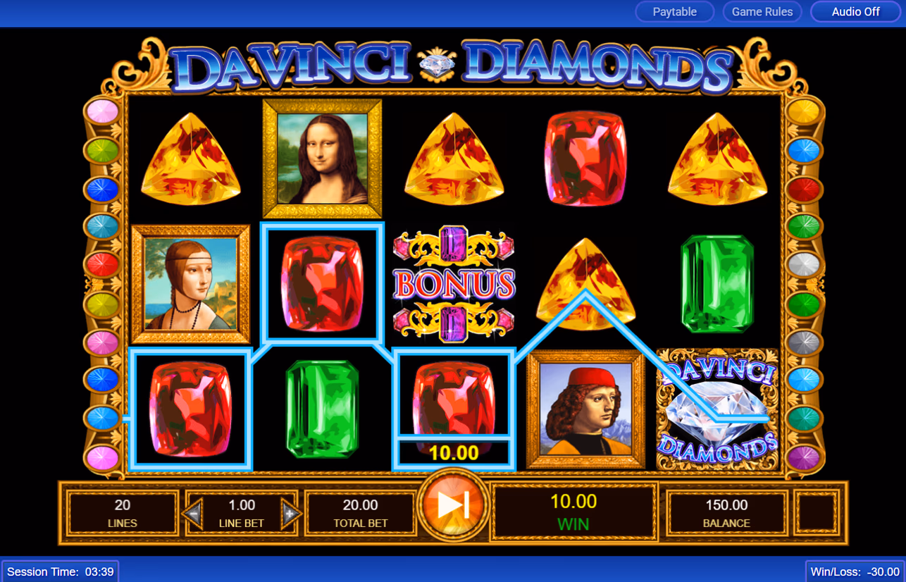 Da Vinci Diamonds artwork